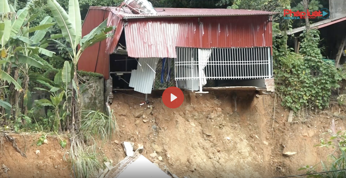 Lào Cai: Xã Hạnh Phúc tan hoang sau bão, 41 hộ dân mất nơi ở